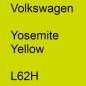 Preview: Volkswagen, Yosemite Yellow, L62H.